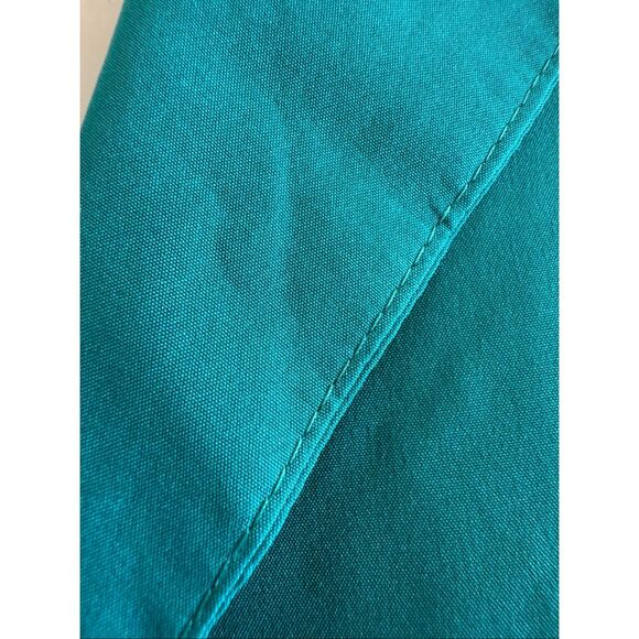 Bryn Mawr Bobbie Brooks women’s vintage 70’s teal green button up blouse M - Picture 3 of 4
